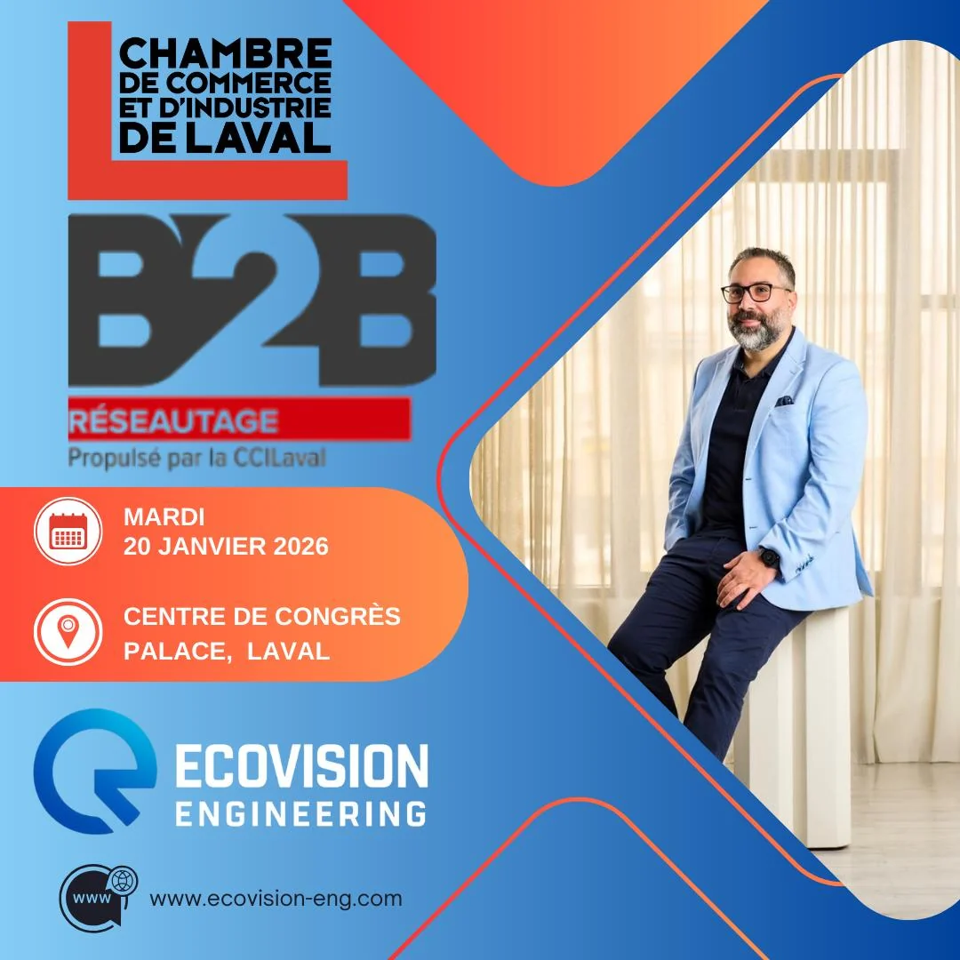 Laval B2B Networking Event 2026 : Ecovision Engineering