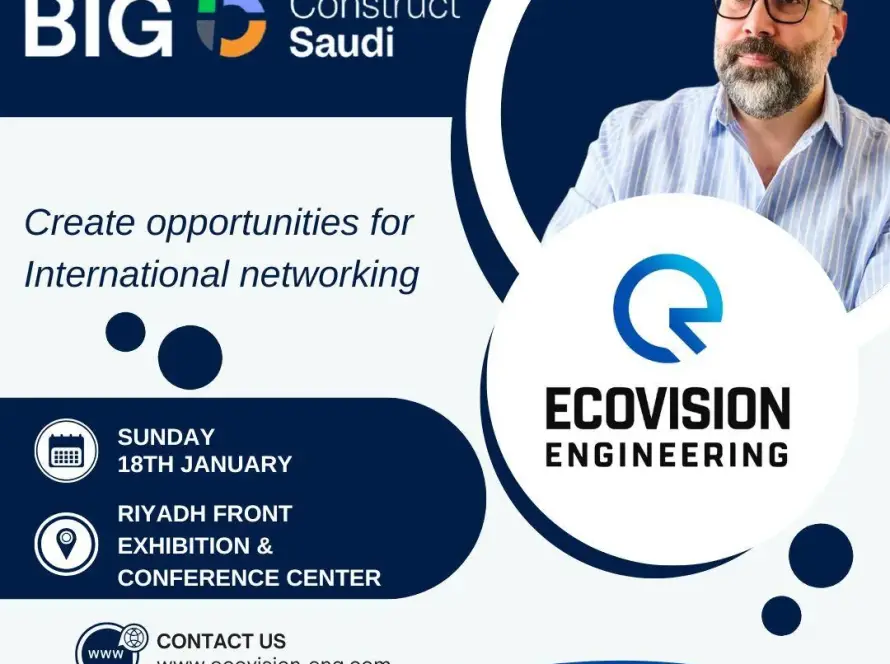 Ecovision rejoint le Big 5 Construct Saudi à Riyadh