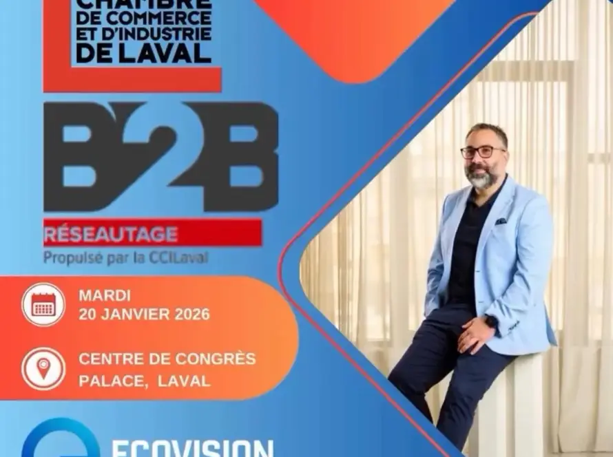 Ecovision Engineering à l'événement B2B 2026 de CCI Laval