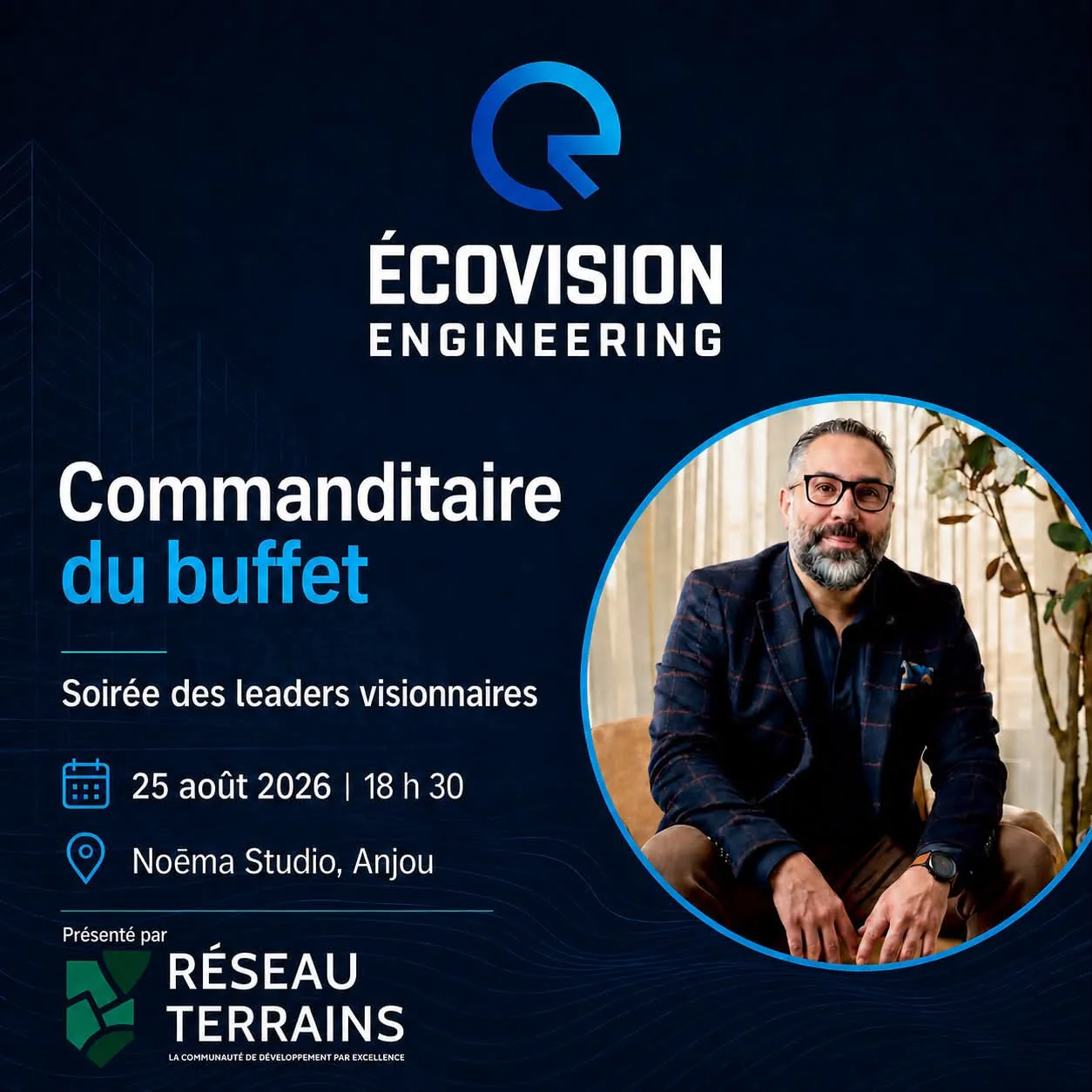Écovision parraine la Soirée des Leaders Visionnaires
