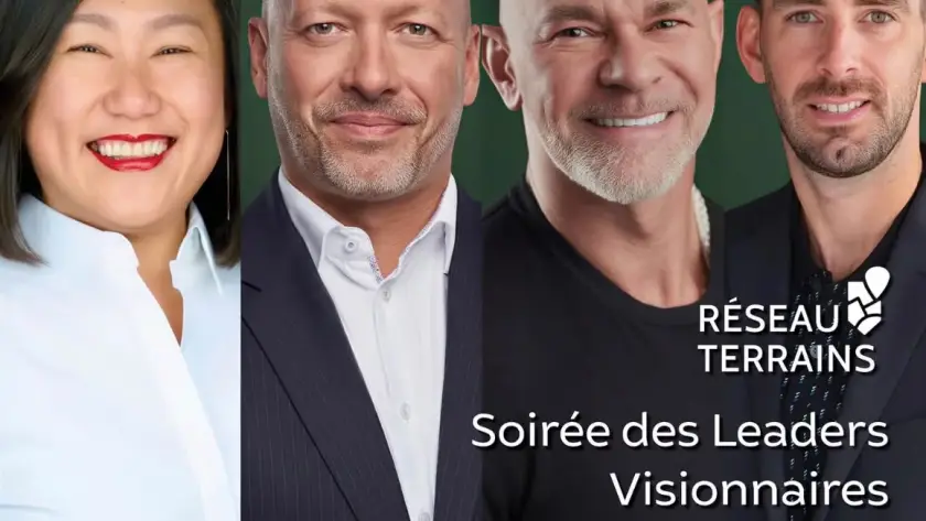 Réseau Terrains: Soirée des Leaders Visionnaires